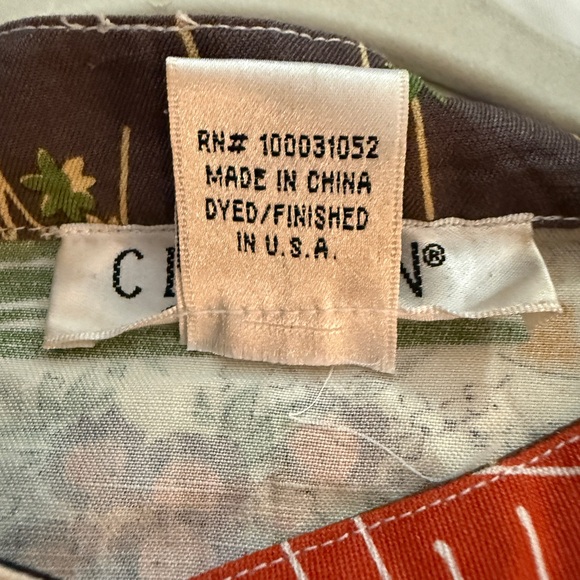 Citron Santa Monica Silk Linen Patchwork Japanese Art Blouse Jacket M Artisan - Picture 6 of 12